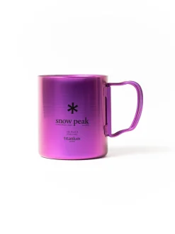 TITANIUM DOUBLE WALL 450 MUG PURPLE | Snow Peak Cheap