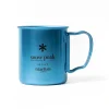 TITANIUM SINGLE WALL 450 MUG BLUE | Snow Peak Online