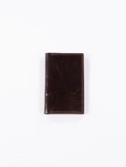 Tumbled Color 8 Horween Cordovan 1&ndash;1 Card Case | KREIS Outlet