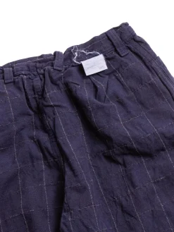 TYPE 142 PLEAT BACK SHORTS HADAL BLUE | Tender Co Store