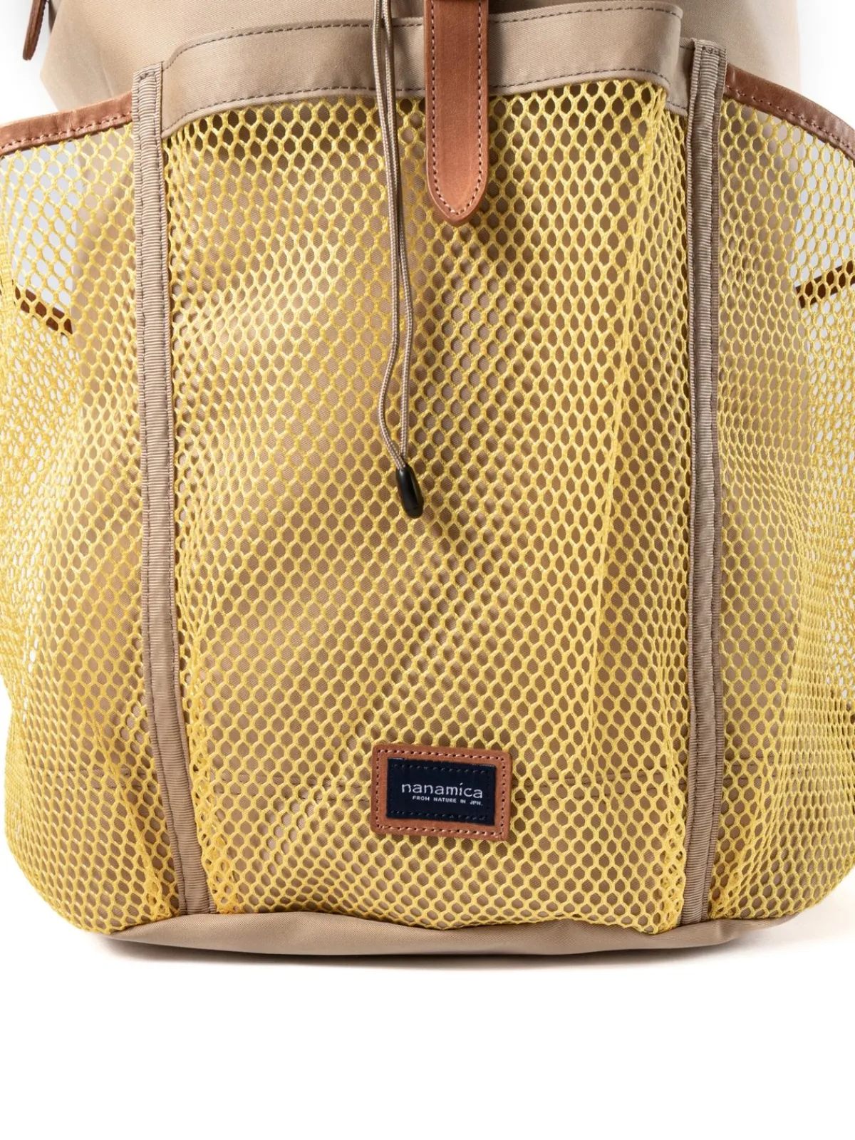 WATER REPELLENT BACK PACK BEIGE | Nanamica Shop