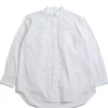 WING COLLAR SHIRT 2&ndash;PLY BROADCLOTH WHITE | Engineered Garments Outlet