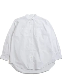 WING COLLAR SHIRT 2–PLY BROADCLOTH WHITE | Engineered Garments Outlet