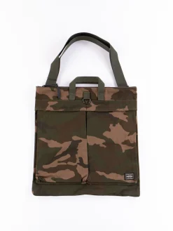Woodland Olive Platoon 2Way Helmet Bag | Porter – Yoshida & Co Ltd Fashion