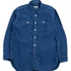 WORK SHIRT BLUE INDIGO (TBB EXCLUSIVE) | Engineered Garments For The Bureau Clearance