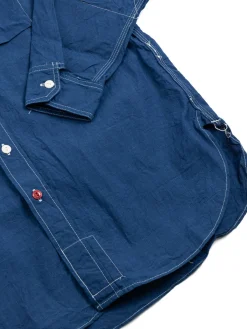 WORK SHIRT BLUE INDIGO (TBB EXCLUSIVE) | Engineered Garments For The Bureau Clearance