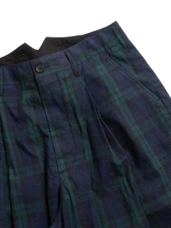 WP PANT BLACKWATCH COTTON LINEN | Engineered Garments Online