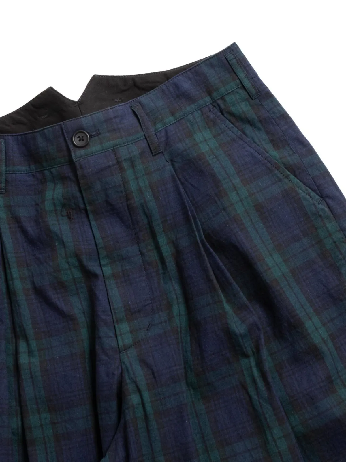 WP PANT BLACKWATCH COTTON LINEN | Engineered Garments Online