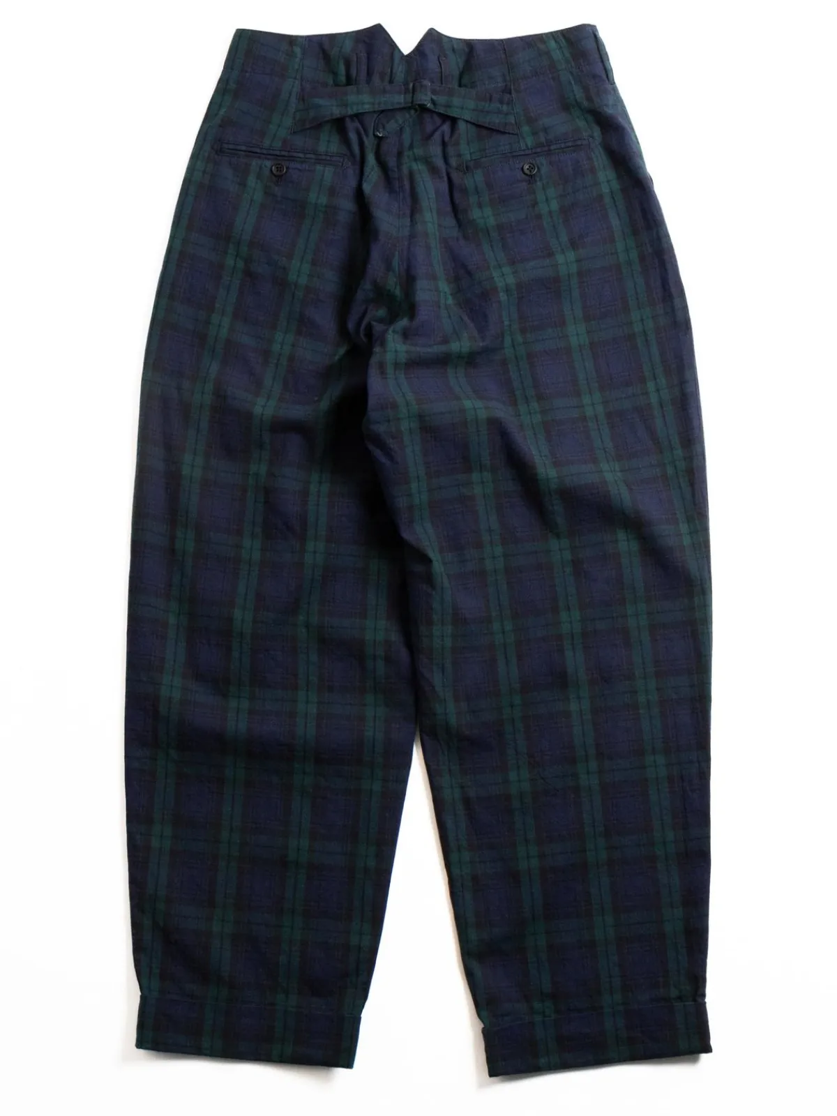 WP PANT BLACKWATCH COTTON LINEN | Engineered Garments Online